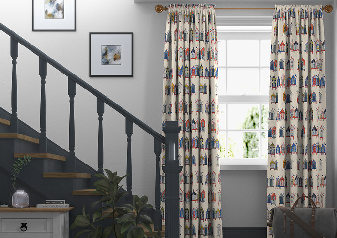 Beach Hut, Antique - Made to Measure Curtains - Image 3